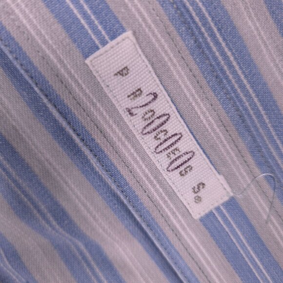 VTG Savane Mens SZ M Process 2000 Soft Wash no wrinkles Striped Shirt - Picture 4 of 10
